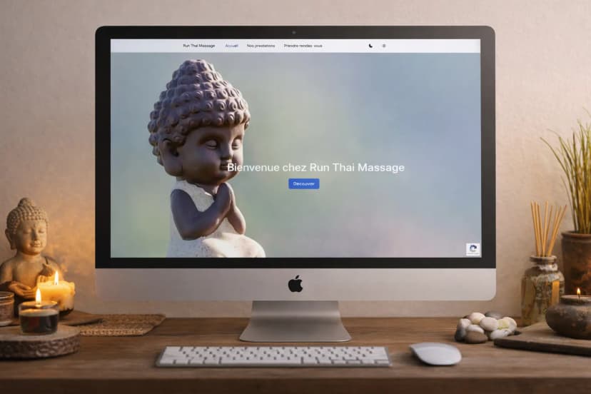 Run Thai Massage — Site vitrine & système de réservation